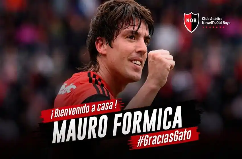 Bombazo rojinegro: ¡El Gato Formica vuelve a Newell’s!