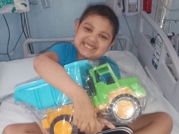 Piden cadena de oración para Matías Delgado, el pequeño diagnosticado con leucemia