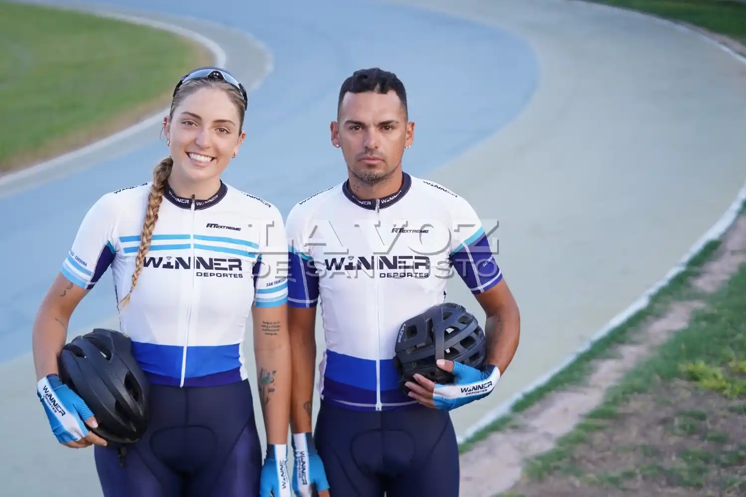 Jennifer Francone y Maximiliano Almada