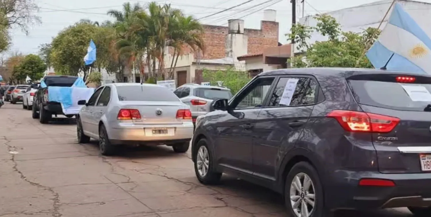 Concentración tras el fallo del juez de la causa Vicentin.