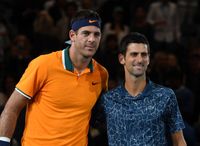 Del Potro y una despedida de lujo junto a Djokovic