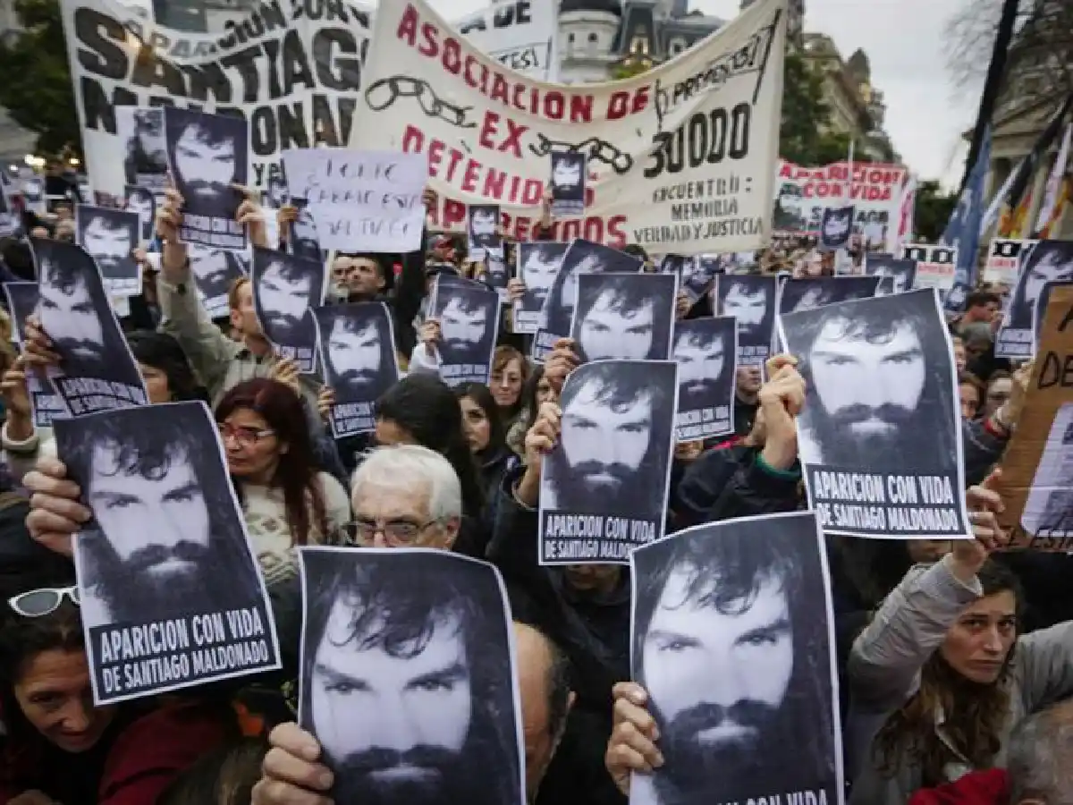 Incidentes en la marcha por Santiago Maldonado: seis detenidos 