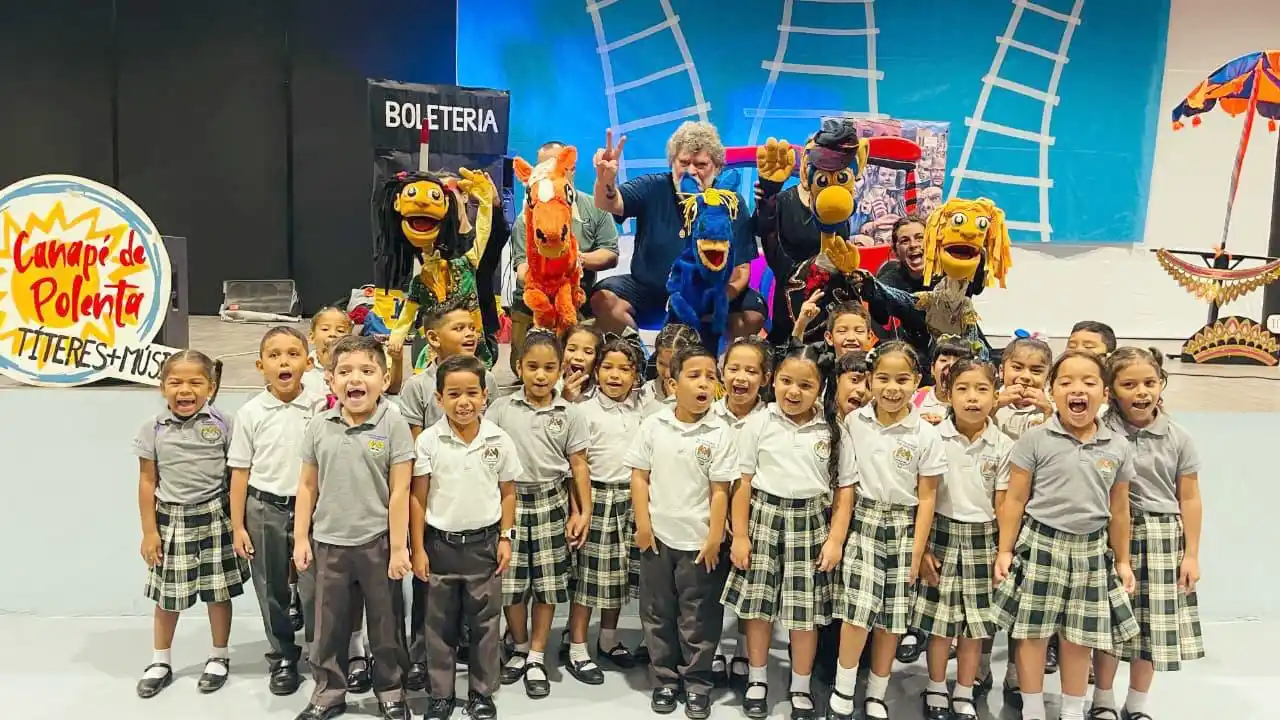 Canapé de Polenta llevó su espectáculo a Chiriquí, Panamá