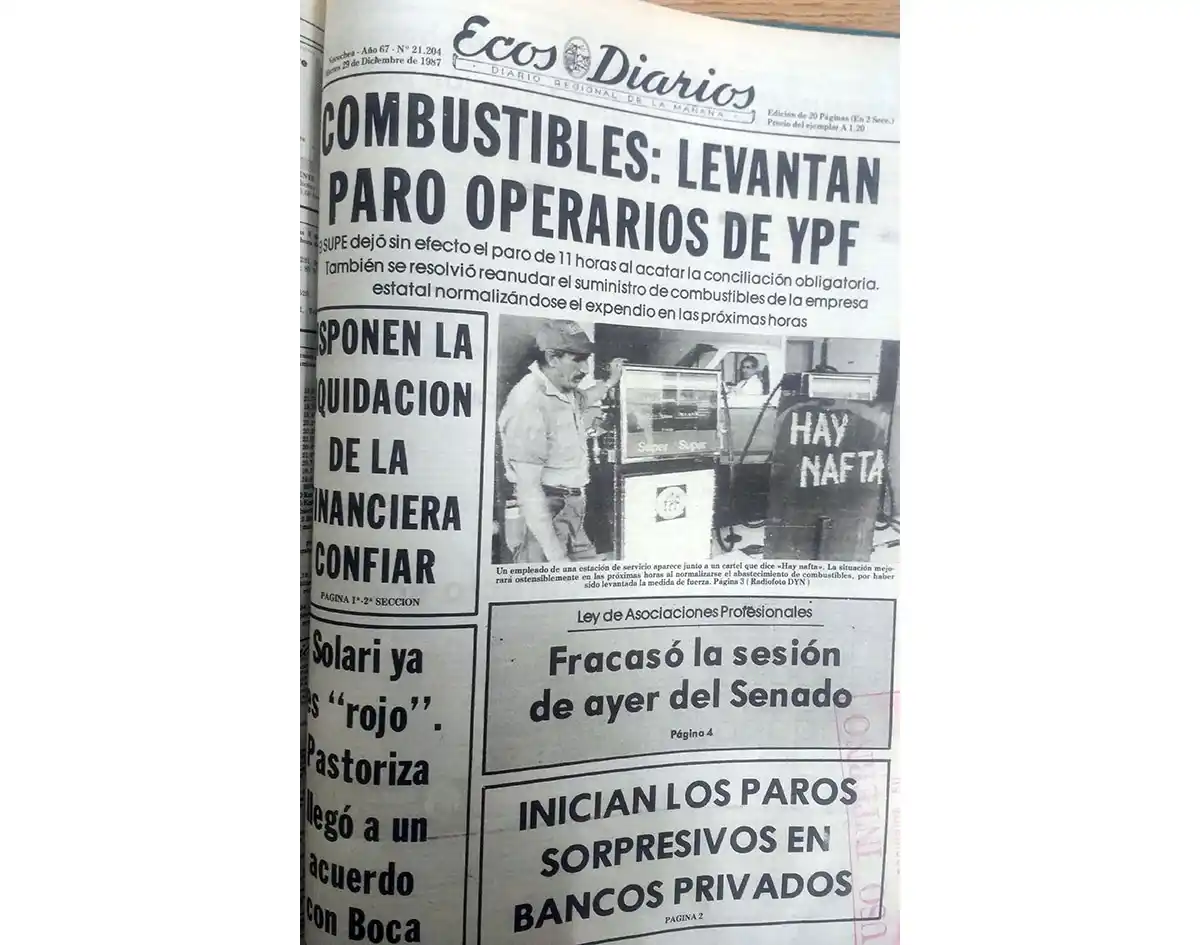 Martes, 29 de diciembre de 1987