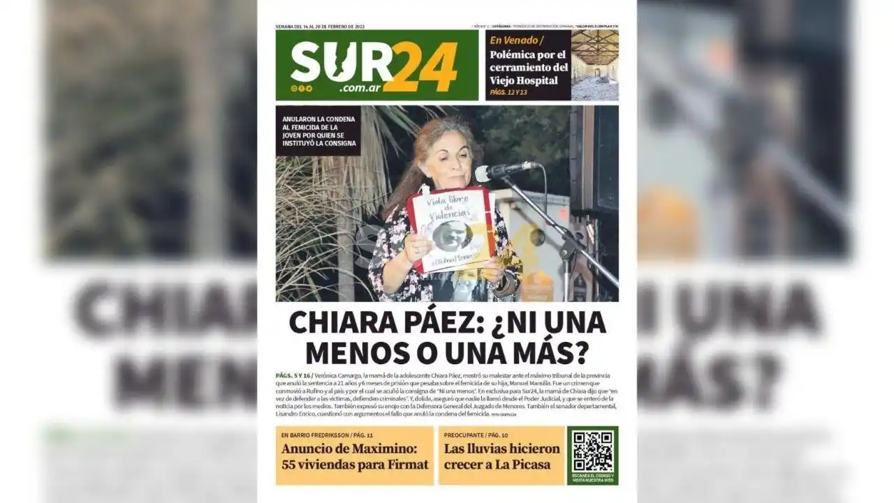 Número 44 de Sur24, para leer o descargar acá
