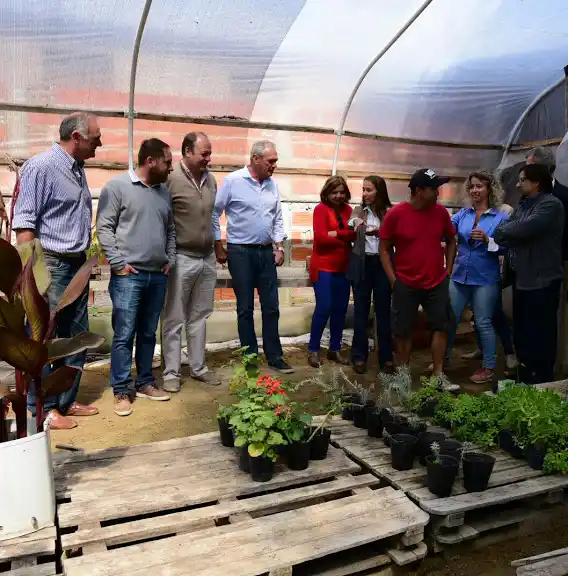 Melchiori y Benedetti se comprometieron a crear un centro de rehabilitación
