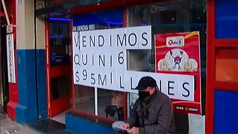 Un grupo de 40 vecinos ganó los $96 millones del Quini 6