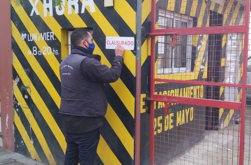 Cochera clandestina en el centro de Mar del Plata