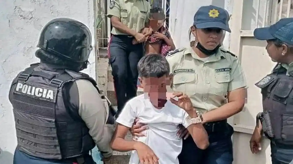 RESCATAN a 16 niños de explotación infantil en Ciudad Guayana