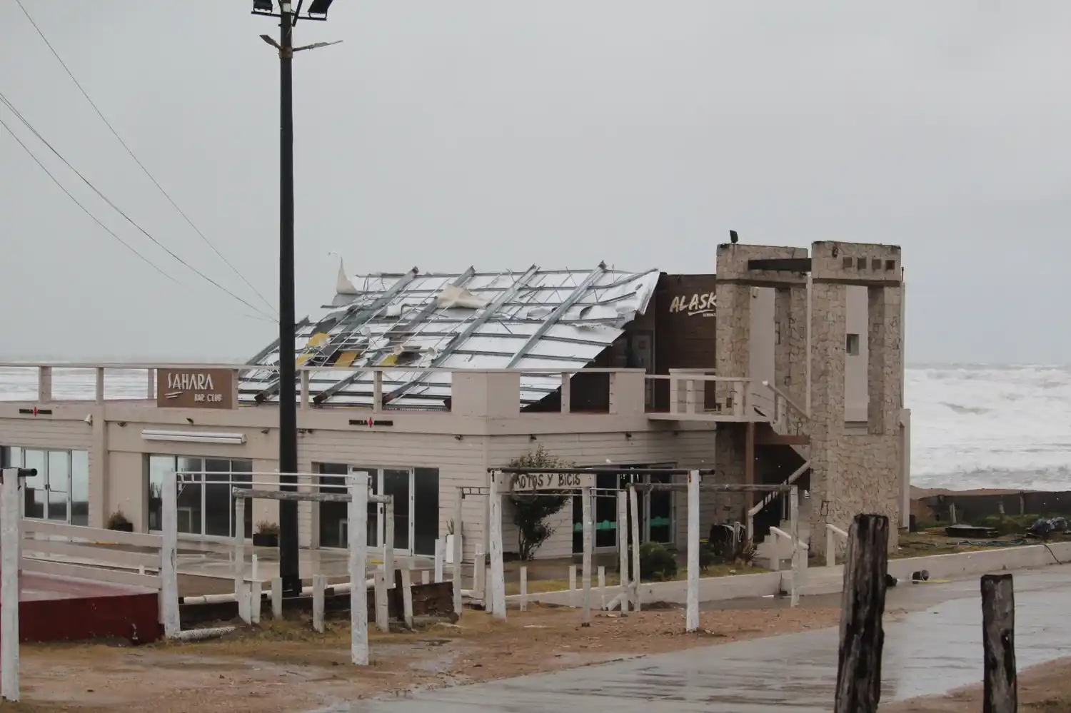 Voladura de un techo