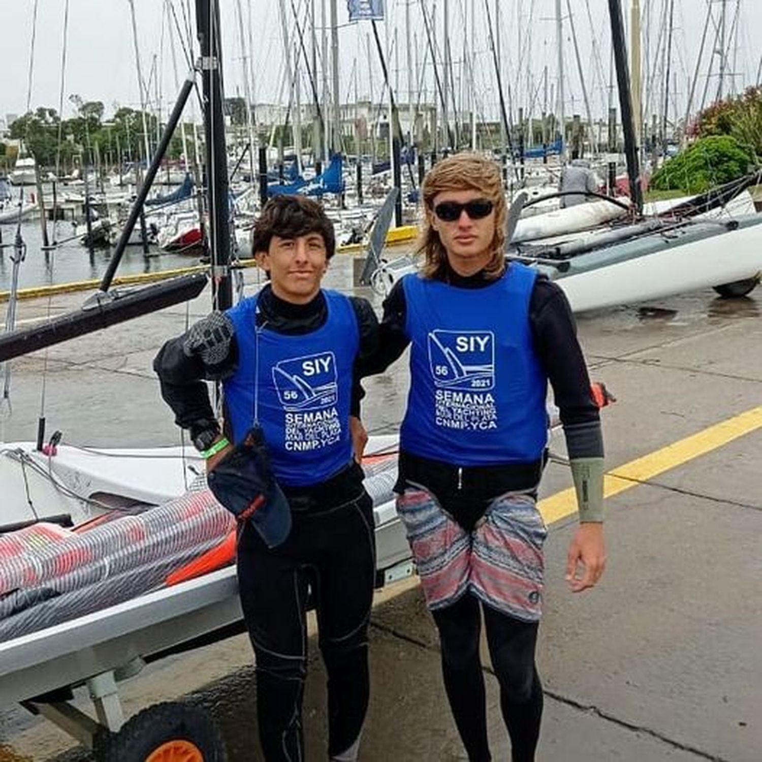 Semana Internacional: Marco Limardo y Lucio Fenouil, subcampeones en 29er