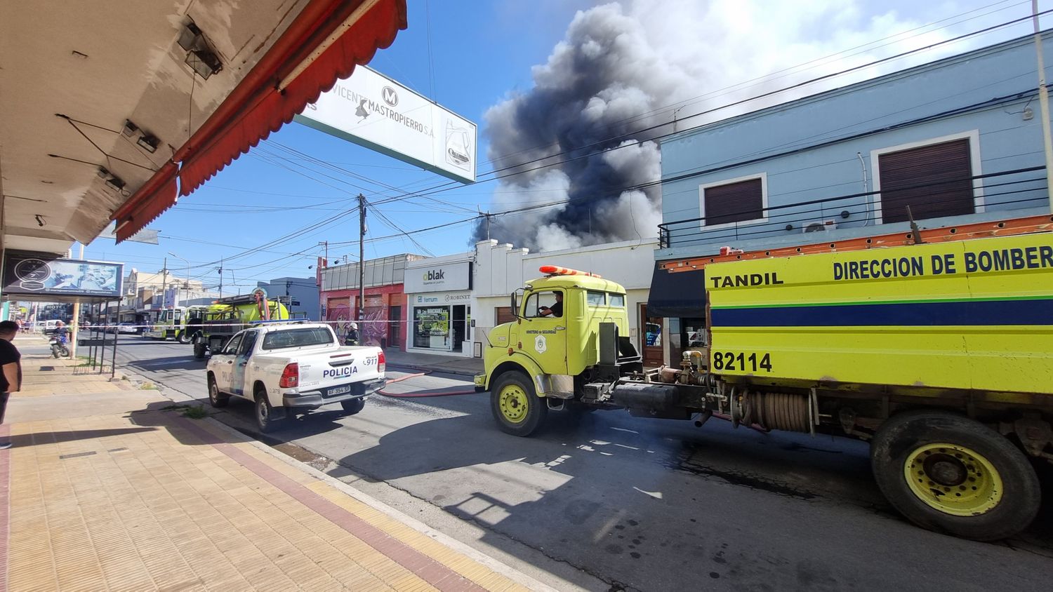 Incendio Papelera Menchon - 4