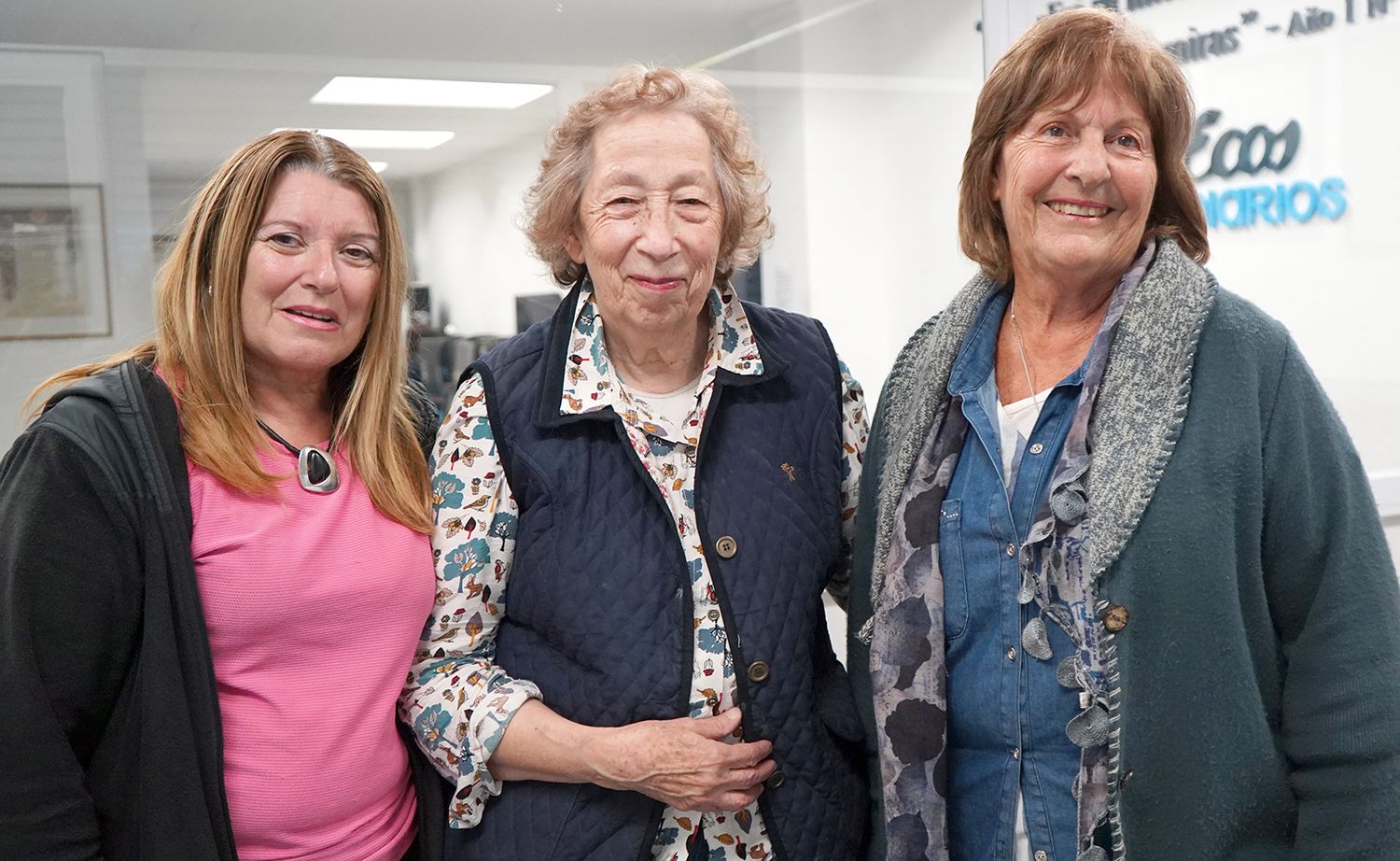 Garden Club. María Nelly Arrate, Rosita Sarries y Ester de Irazoqui