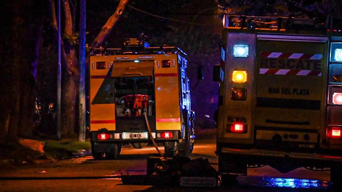 Mar del Plata: Murió un joven de 21 años al incendiarse su casa