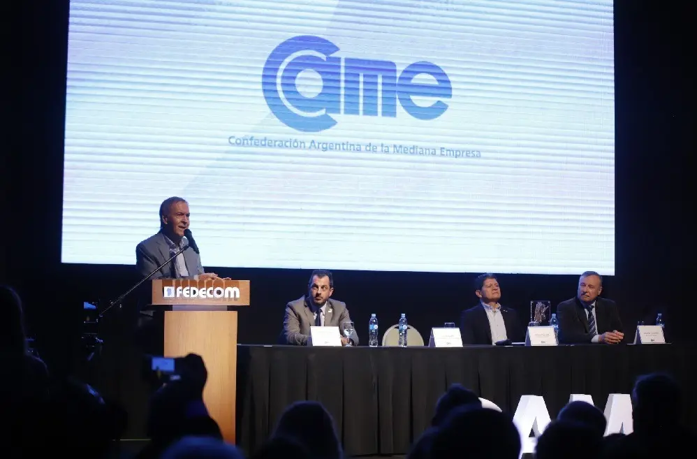Schiaretti expone en la primera reunión anual de CAME