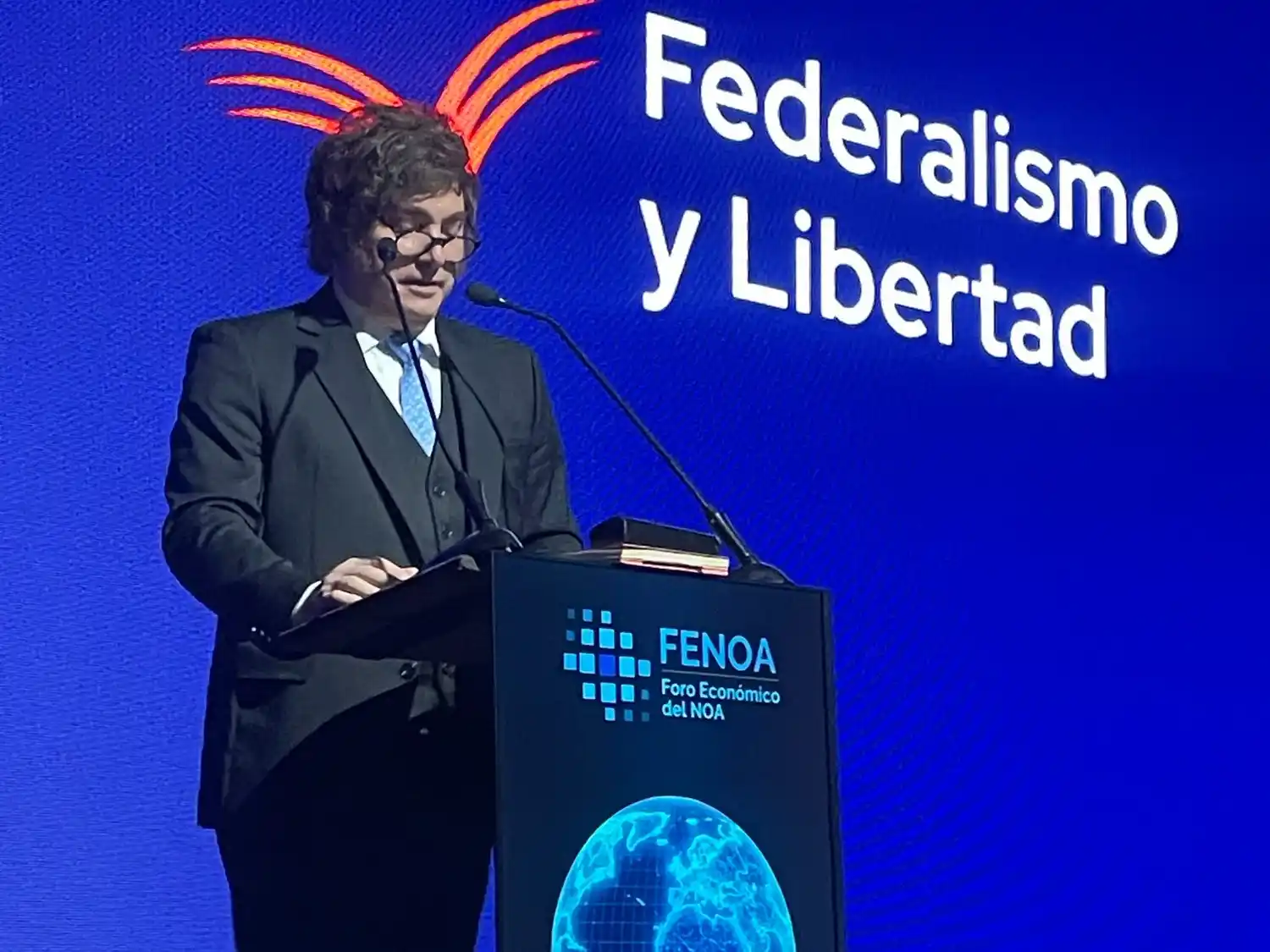 Milei volvió a poner en valor la apertura de importaciones.