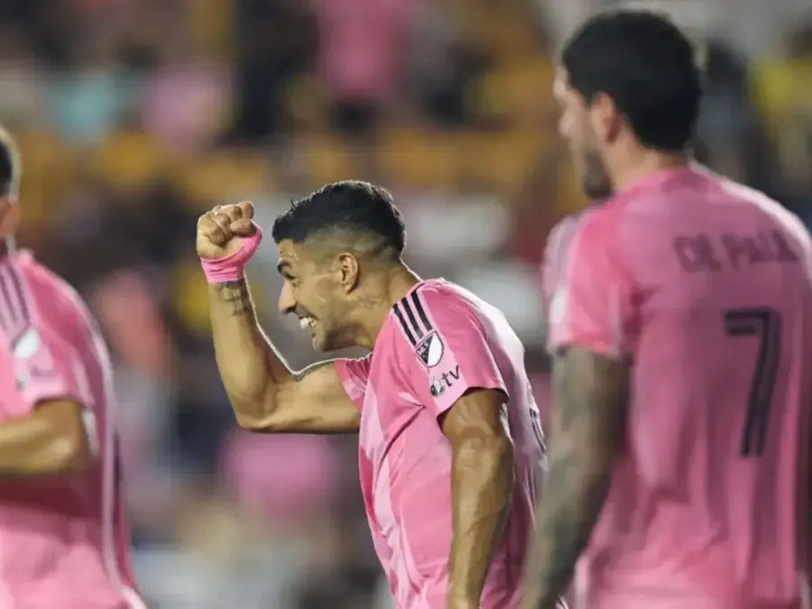 Suárez no falló desde los doce pasos y le dio la victoria a Inter Miami. Foto: Leagues Cup