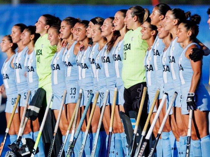 Las Leonas jugarán en Rosario del 9 al 14 de diciembre de 2025.Foto:CAH
