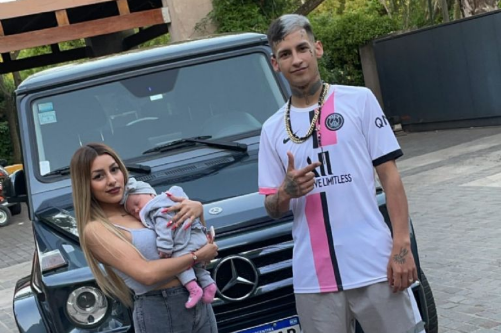 La novia de L-Gante se cruzó fuerte con un seguidor de Instagram