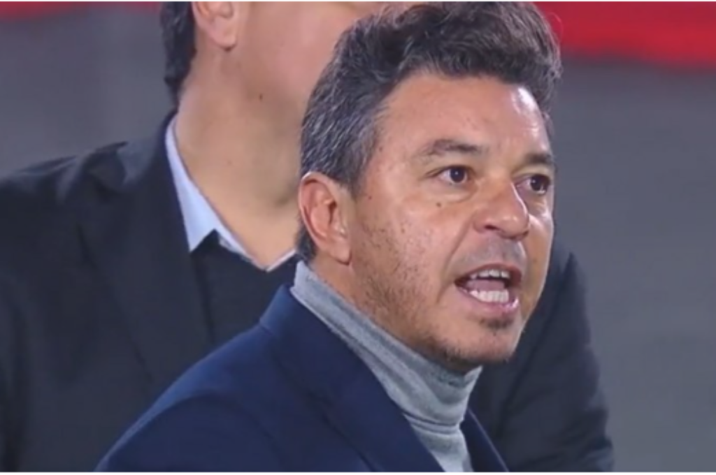 Marcelo Gallardo insultó al árbitro Nicolás Lamolina y fue expulsado