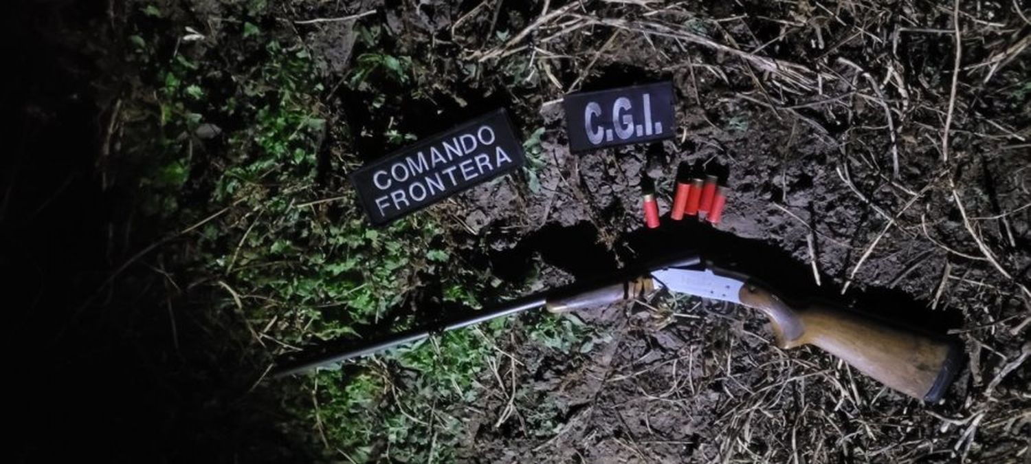 Tres detenidos en Frontera en un operativo policial: secuestraron una escopeta y otros elementos