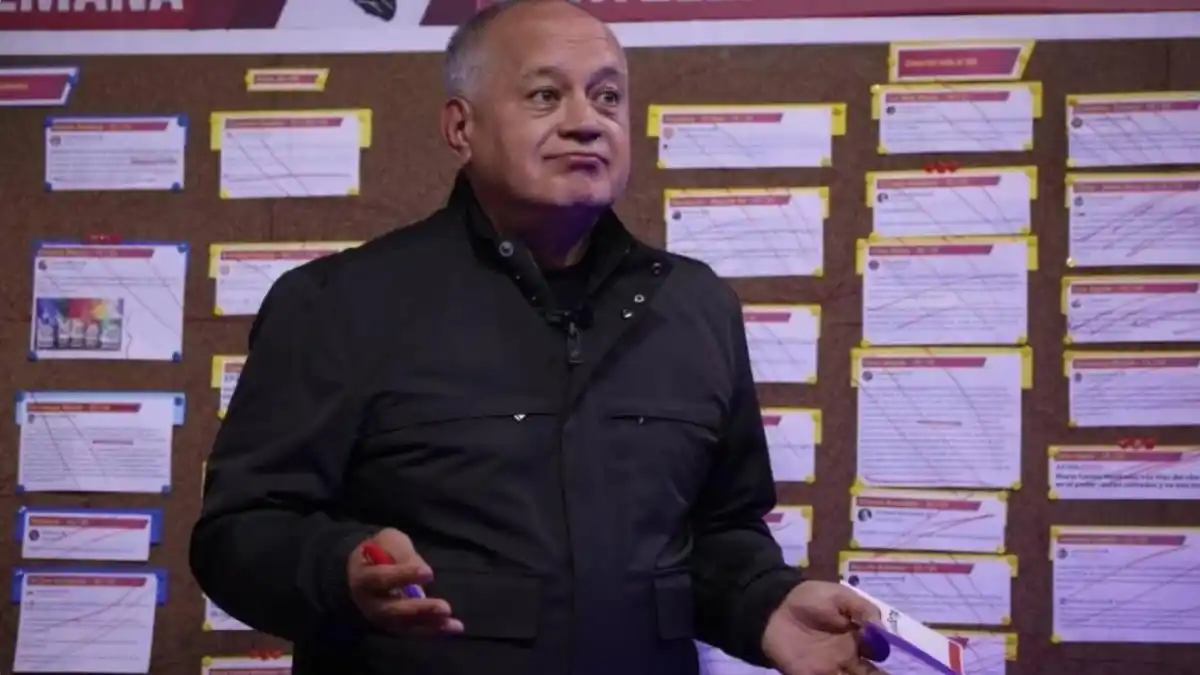 Diosdado Cabello insiste que María Corina Machado es financiada por Uribe y Duque con dinero del narcotráfico