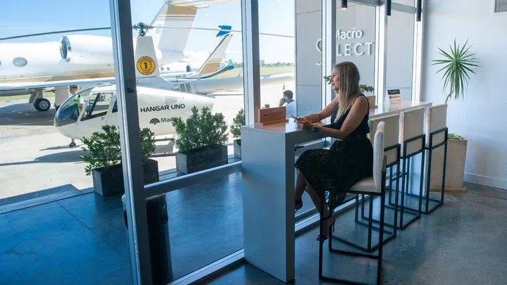 Espacio Selecta: Hangar Uno y Banco Macro presentan la primer sala VIP del Aeropuerto De San Fernando
