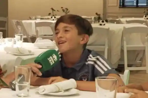 Thiago Messi dio su primera entrevista y sorprendió con sus declaraciones: "Yo quiero jugar con Argentina"