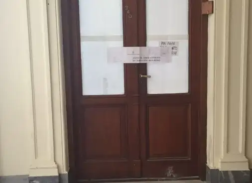 Clausuraron el despacho de Máximo Kirchner en Diputados