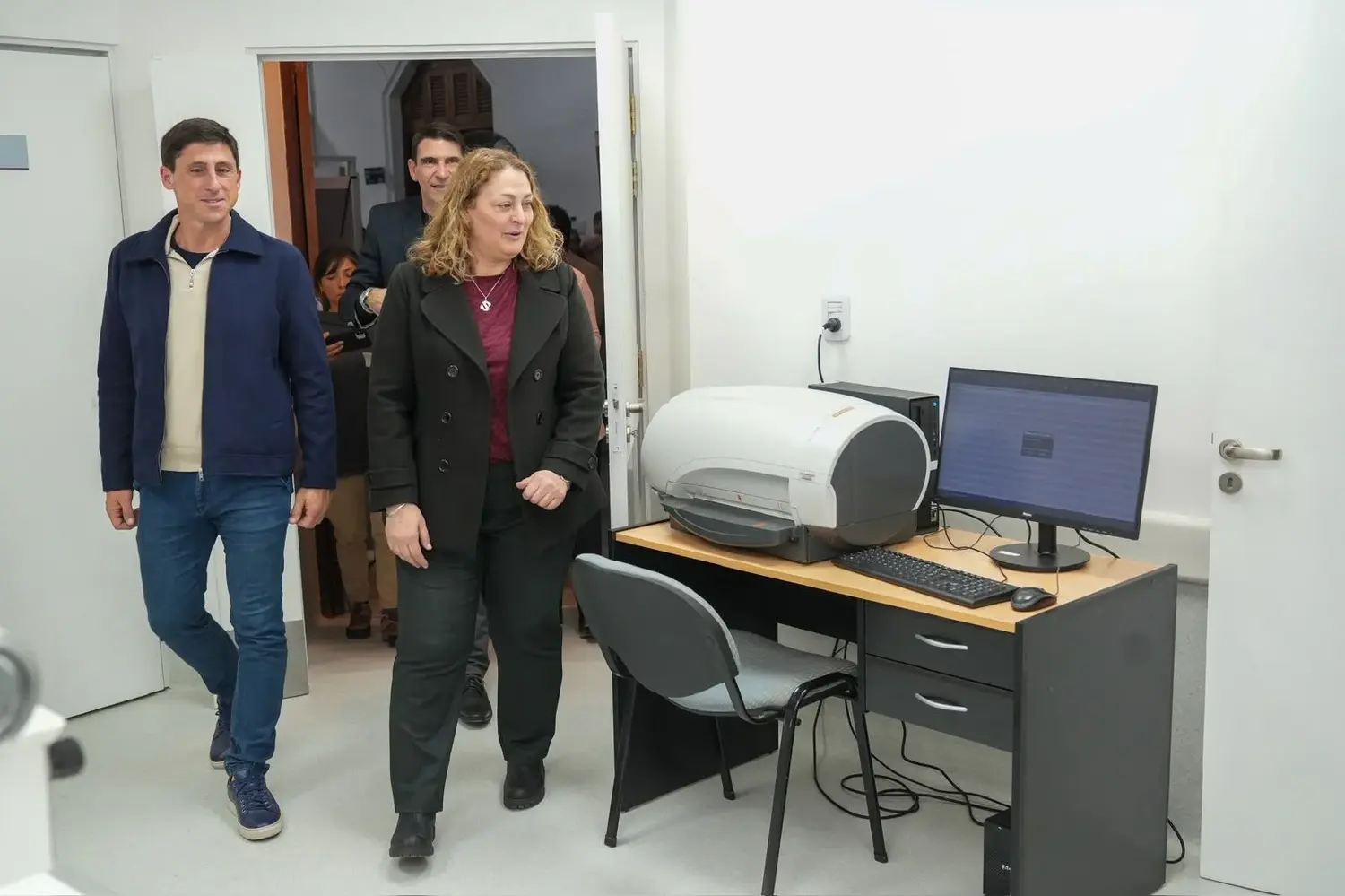 Provincia inauguró la primera sala de Rayos X digitalizada del Hospital de Rehabilitación Vera Candioti
