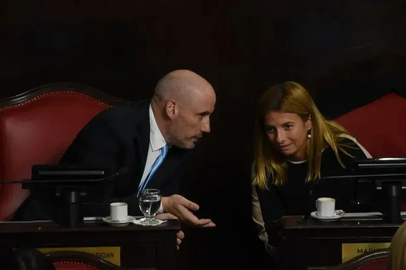 Marcelo Leguizamón y Emilia Subiza