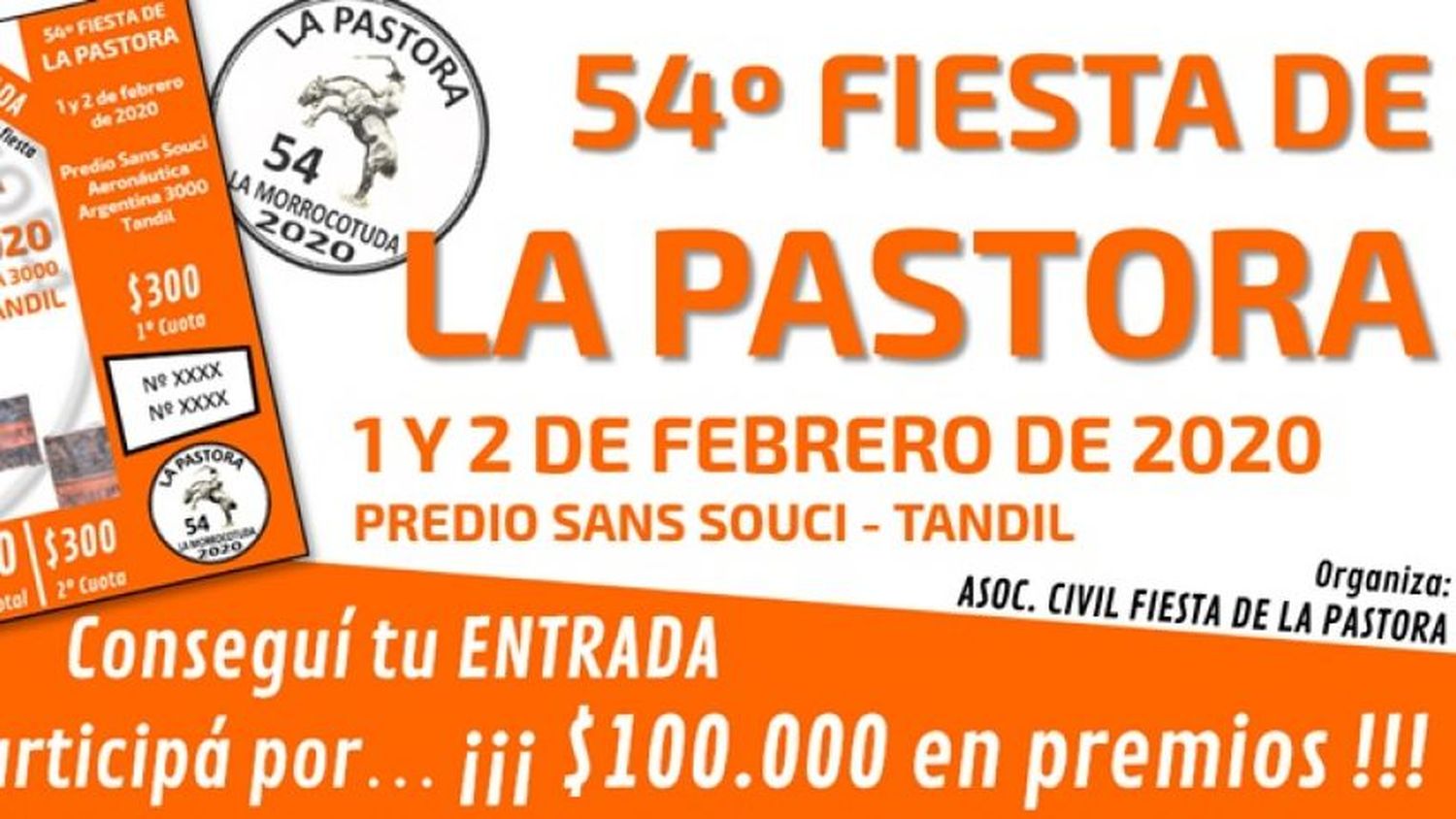 Se viene una nueva edición de “La Morrocotuda”, la tradicional fiesta de La Pastora