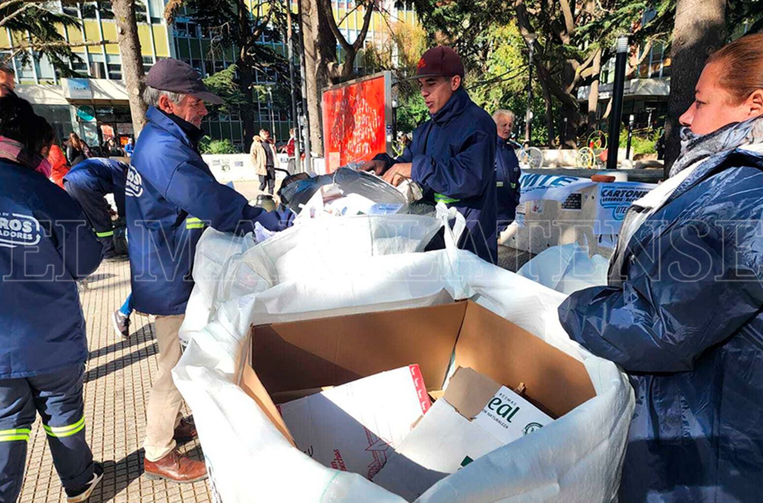 Jornada de separación de residuos en origen en el Complejo Universitario marplatense