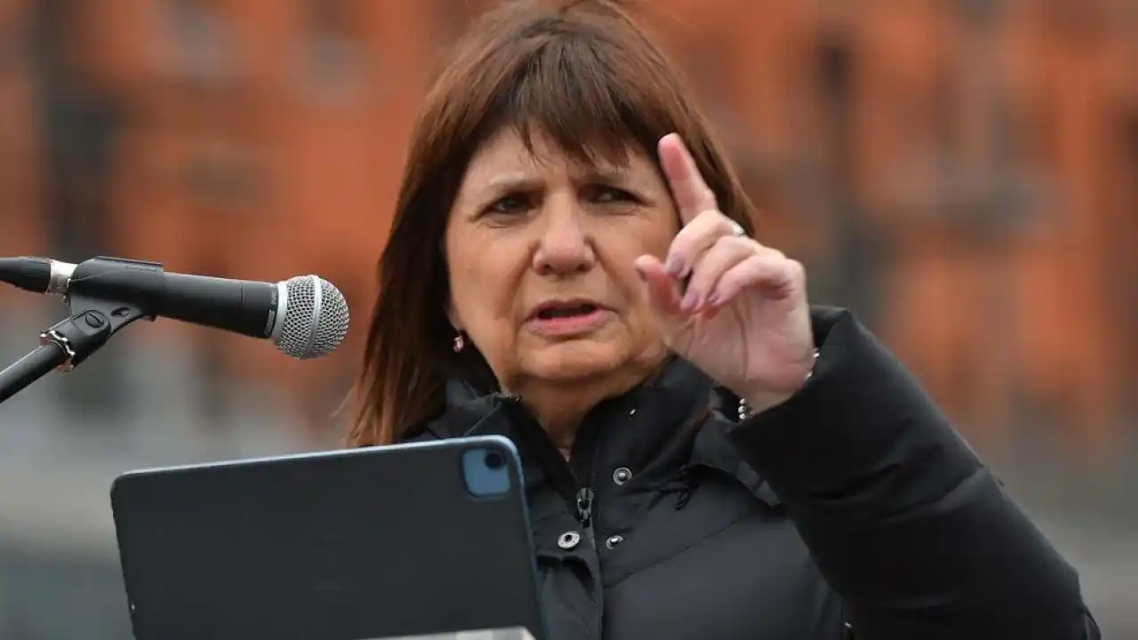 Patricia Bullrich, ministra de Seguridad