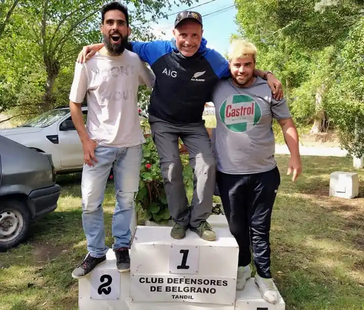 Muller, Miguel y Conforti llegaron al podio.