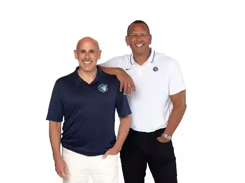 Marc Lore y Álex Rodríguez.