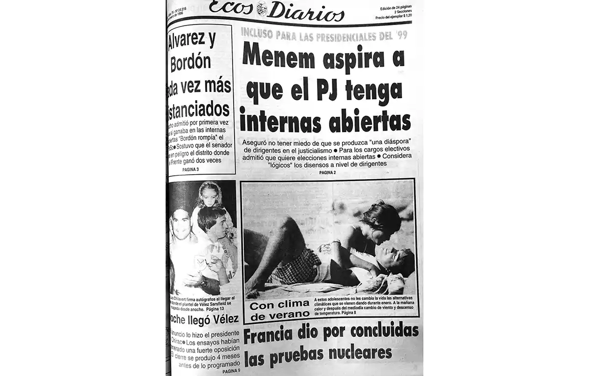 Martes 30 de enero de 1996
