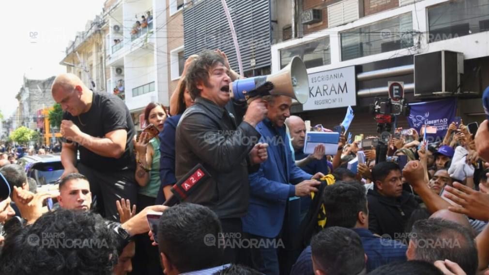 El presidente Javier Milei visitó Santiago del Estero en el marco de las elecciones legislativas del próximo 26 de octubre