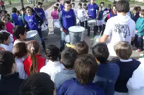  Inauguraron una pista saludable en una plaza de Larroque