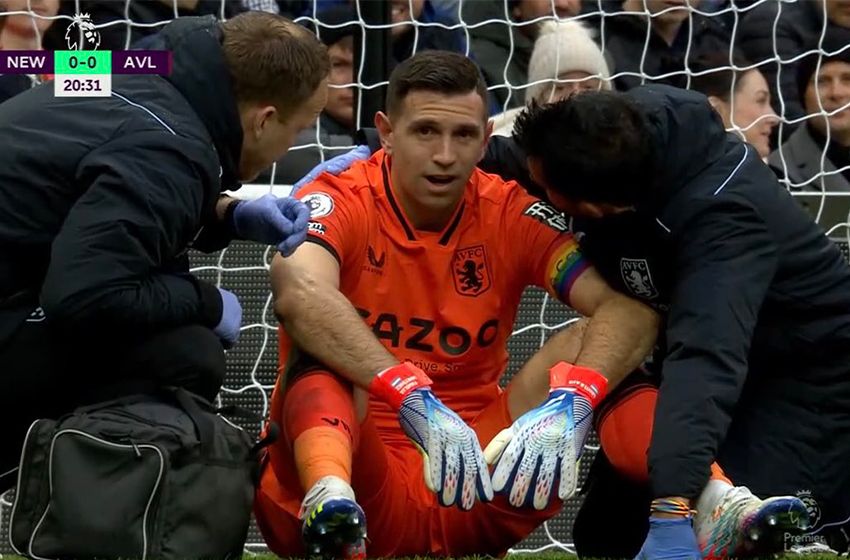 Máxima preocupación en la Selección: Dibu Martínez recibió un golpe en la cabeza