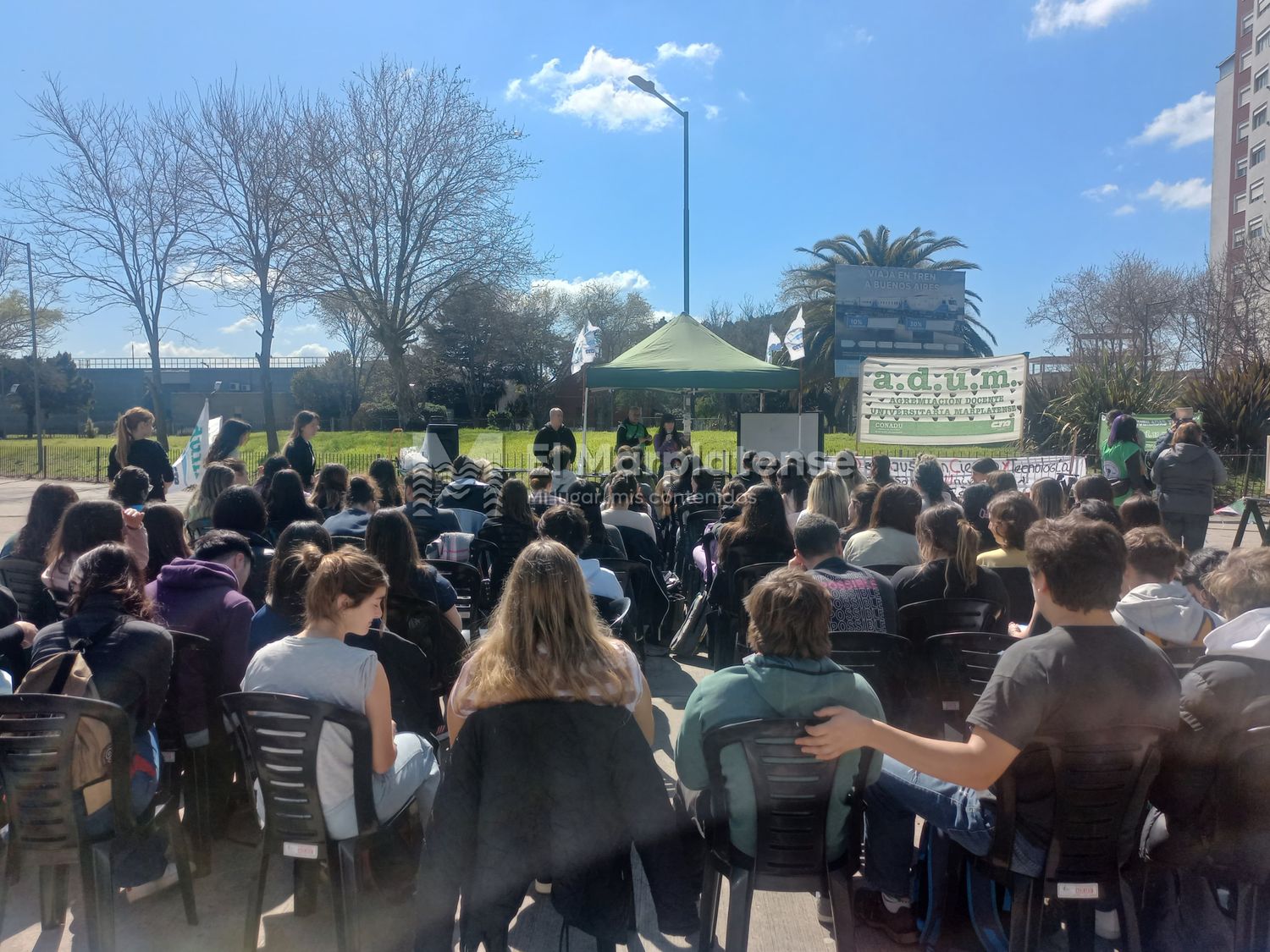 Clases públicas y la esperanza por la posible aprobación del Presupuesto Universitario