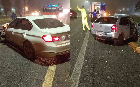 Berazategui: Condujo a contramano por autovía 2, chocó y mató a una persona