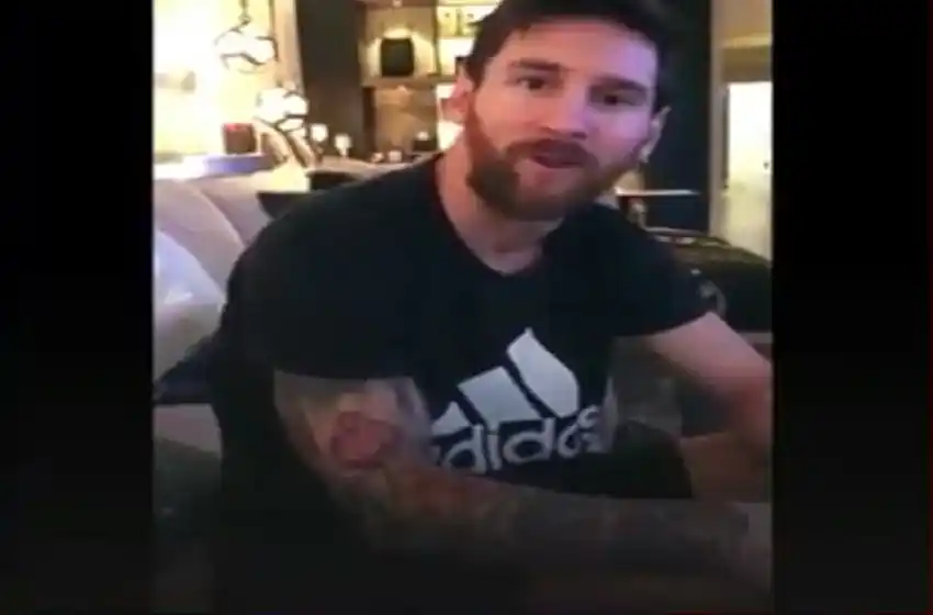 El mensaje de Messi para la recién nacida, Lionela
