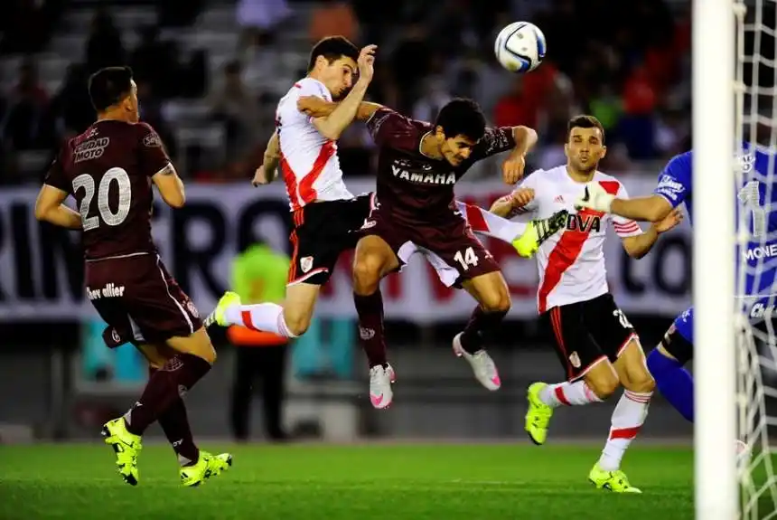Primera División: Lanús y River cierran fecha