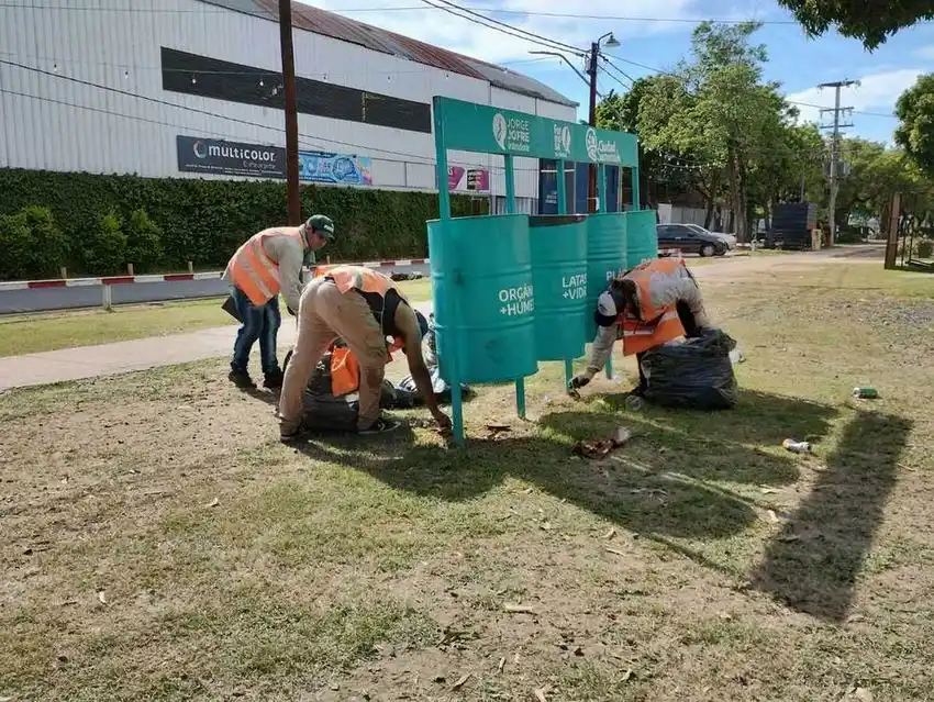 Fiesta del Río, Mate y Tereré: recolectaron 
grandes volúmenes de distintos desechos