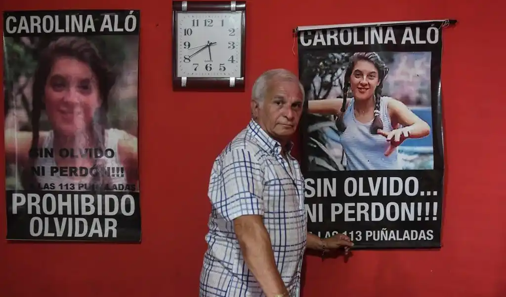 Casi 50 mil firmas de apoyo a una petición para que el femicida de  Carolina Aló no salga 