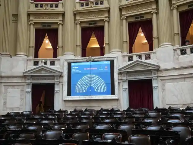 Se cayó la sesión en Diputados por la ausencia de Caputo, Lugones y Karina Milei