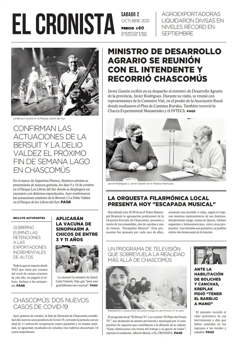 Tapa 2 octubre 2021