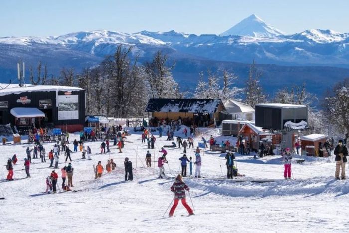 Base del cerro Chapelco, en San Martín de los Andes