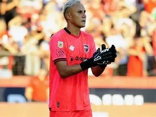 Keylor Navas y su debut en la Lepra rosarina.